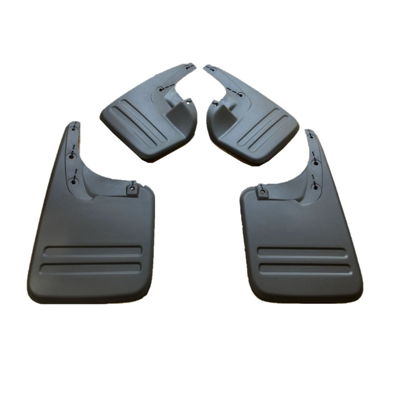Mud Flap Splash Guard 4 Piece Compatible with Toyota Hilux 2005-2011 2WD - 2 Wheel Drive