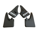 Mud Flap Splash Guard 4 Pcs Suitable for Volkswagen Citi Golf 1 (With White Word)