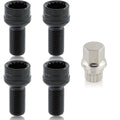 Wheel Locking Lug Nuts Set, Compatible with Volkswagen,Replaces 8D0601139F