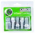 Carco Locking Wheel Nut Set - 19/21mm x 14mm x 1.5mm