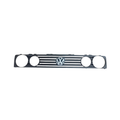Front Grille Double Light With Badge Compatible with Golf 1