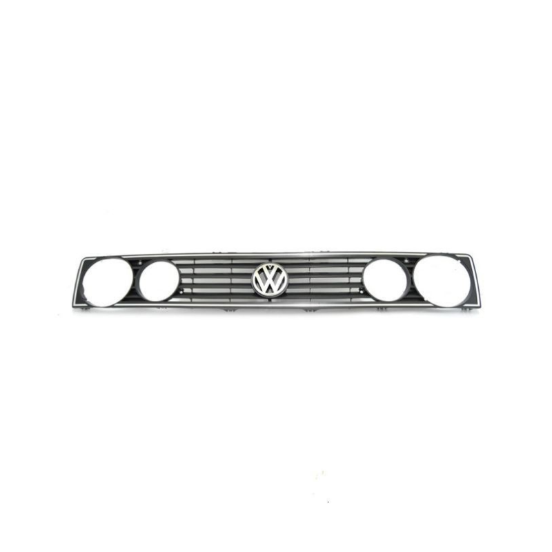 Grill Double Light with Chrome Beading Plus Badge for VW Citi Golf