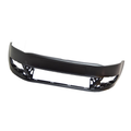 VW Polo 6 - Hatch Back Front Bumper Plain Black (2010-2014)