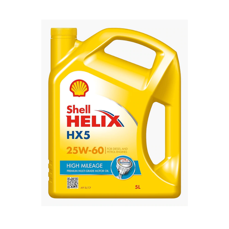 Shell Helix HX5 Motor Oil - 25W-60 - 5L